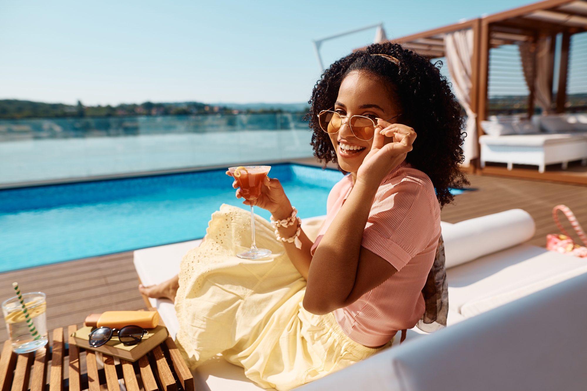 Woman On Vacation